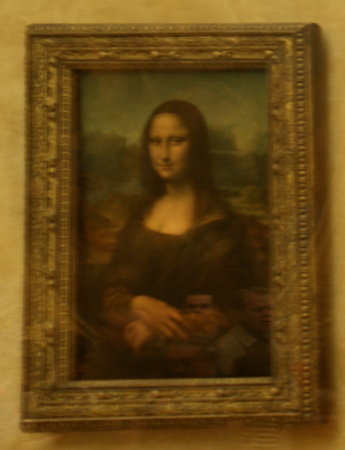 La più carina è comunque lei. La Gioconda o Monna Lisa di Leonardo da Vinci.